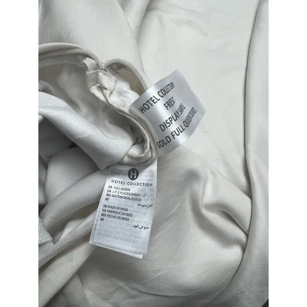 Hotel Collection Fresco Gold Full / Queen Duvet